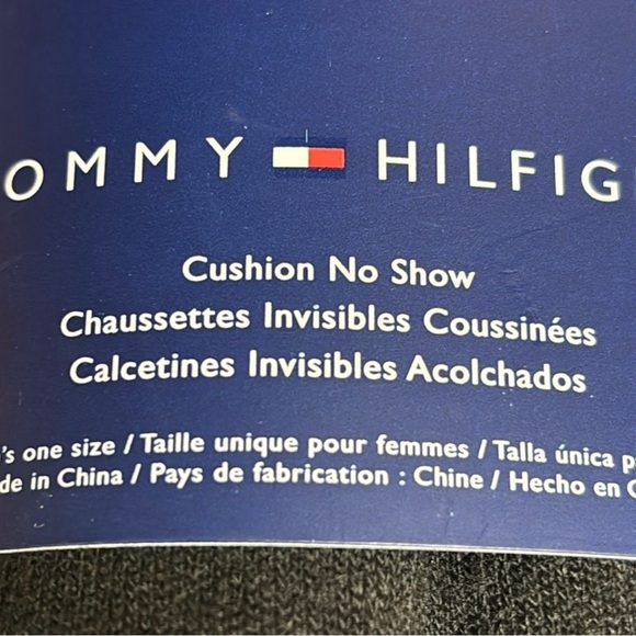 New Tommy Hilfiger Socks Women’s 6 Pair Black Cushion No Show Socks Activewear - Picture 8 of 12